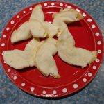 Glueckskekse auf Teller